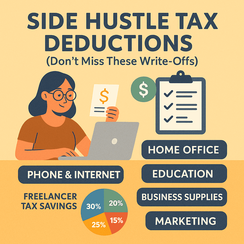 Side Hustle Tax Deductions (Don’t Miss These Write-Offs)